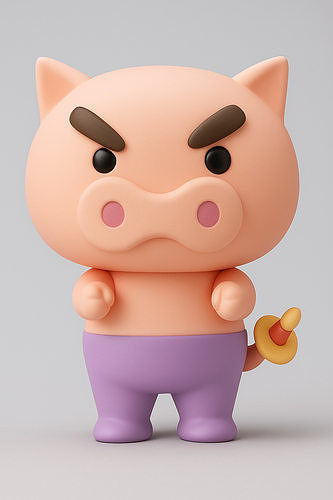 Banpresto Crayon ShinChan Buriburi Zaemon 3D print model