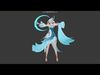 Archer Low-poly 3D model_4
