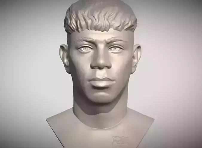 Lamine Yamal bust for 3D printing 3D print model