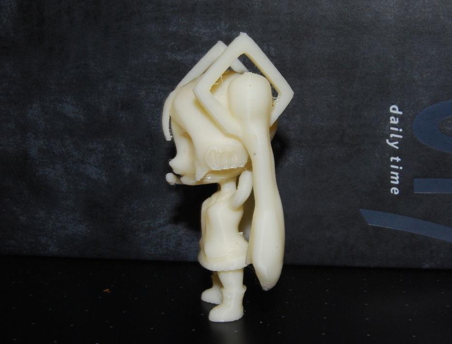 Hatsune Miku Chibi 3D print model_4