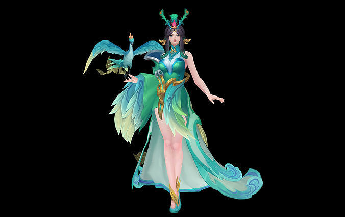 tamer Low-poly 3D model