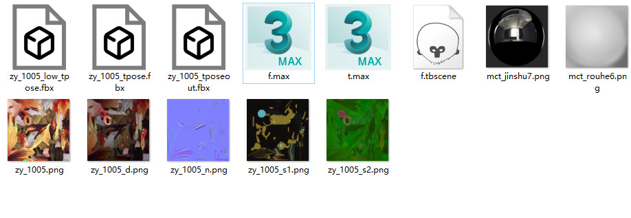 angel Low-poly 3D model_24