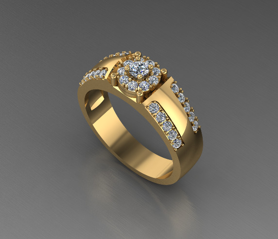 Ring Man New 0007 3D print model_3