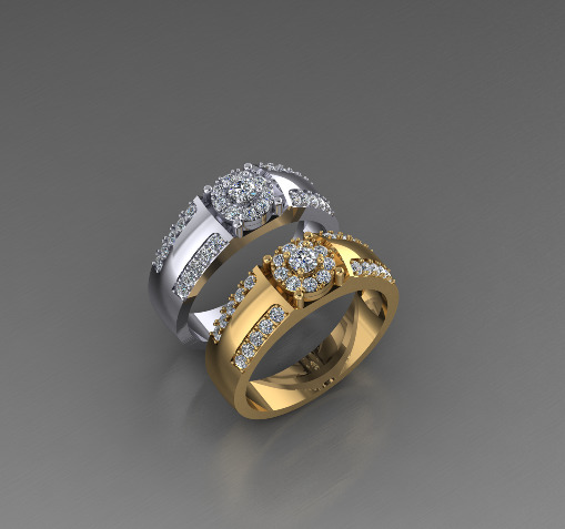 Ring Man New 0007 3D print model_4