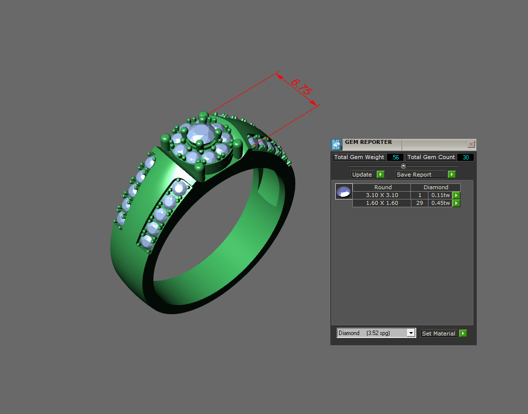 Ring Man New 0007 3D print model_5