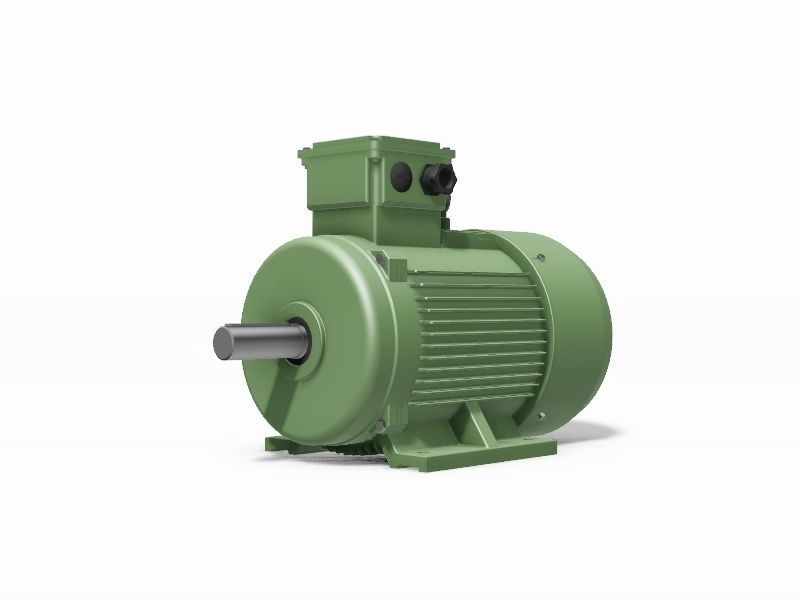 160L B3 Top IEC electric motor - 3D CAD model 3D model_1