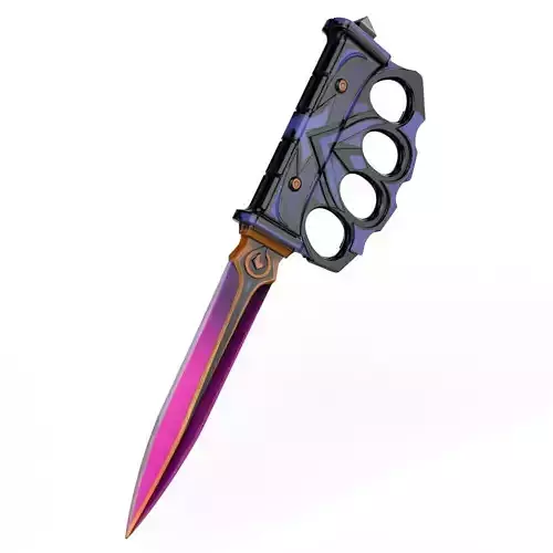 Valorant - Altitude Knuckle Knife Cosplay Prop 3D print model