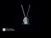 Diamond jewelry Pendant Coloured Classic P01 3D print model 3D print model_1