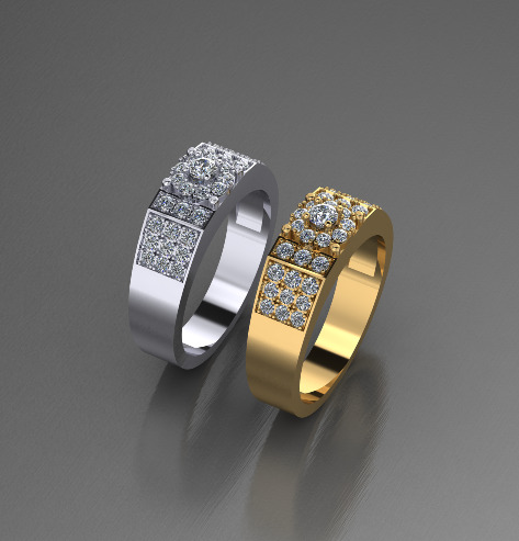 Ring Man New 0008 3D print model_4