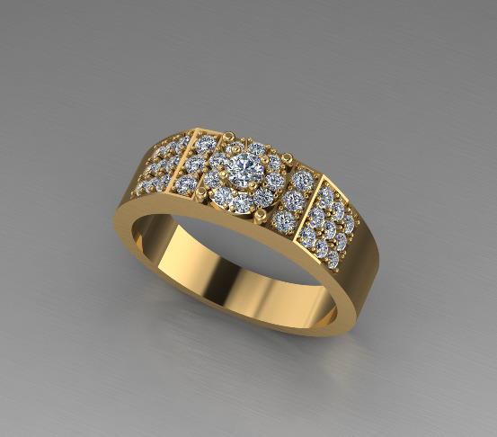 Ring Man New 0008 3D print model_1