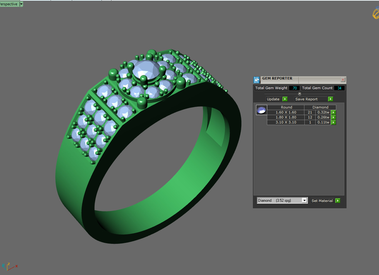 Ring Man New 0008 3D print model_5