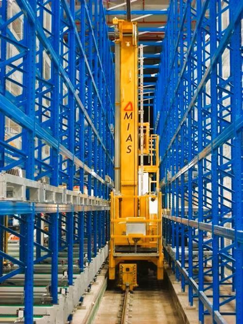 ASRS Stacker Crane - Automated Storage Retrieval System 3D model_6
