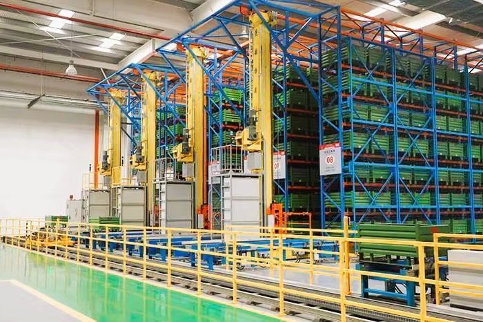 ASRS Stacker Crane - Automated Storage Retrieval System 3D model_3