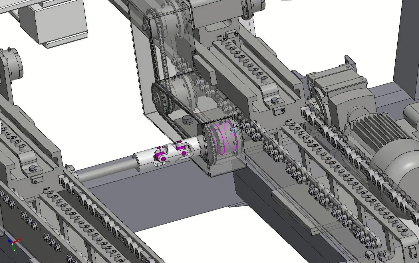 ASRS Stacker Crane - Automated Storage Retrieval System 3D model_7