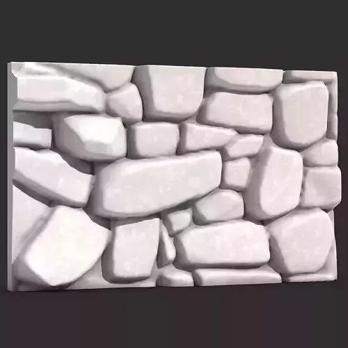 Stone Wall  3D print model
