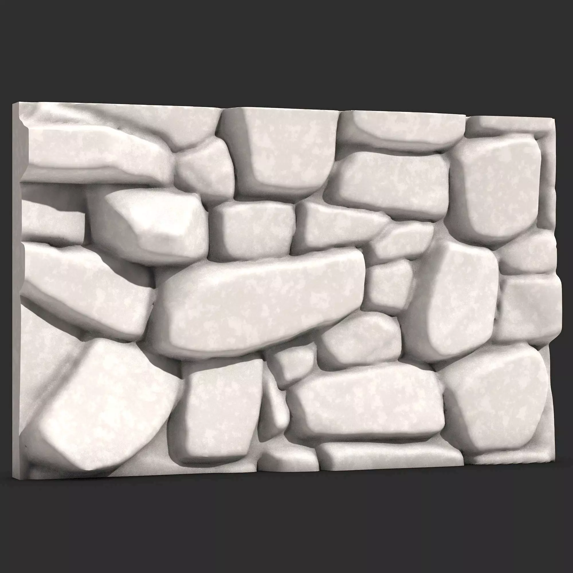 Stone Wall  3D print model_0