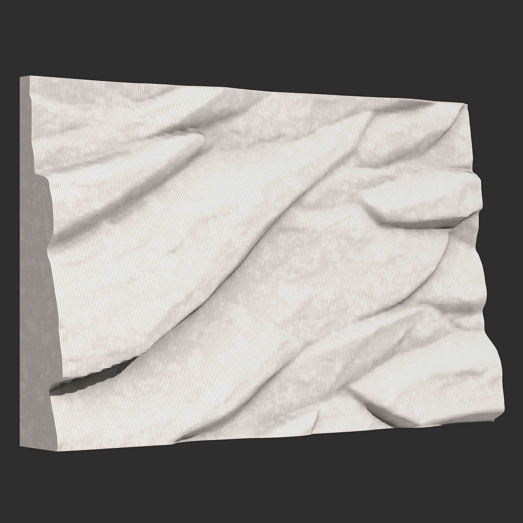 Stone Wall R9 3D print model_6