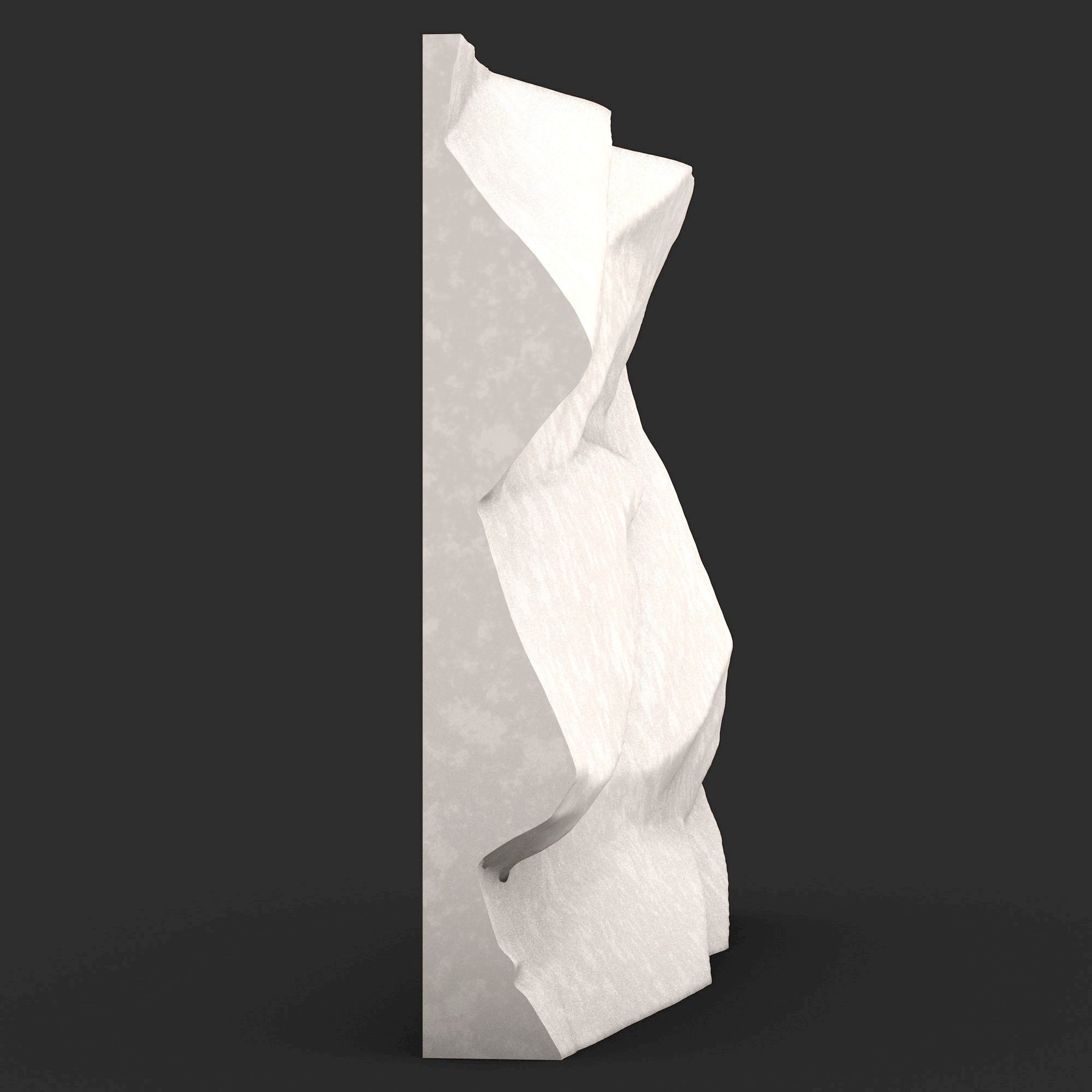 Stone Wall R8 3D print model_2