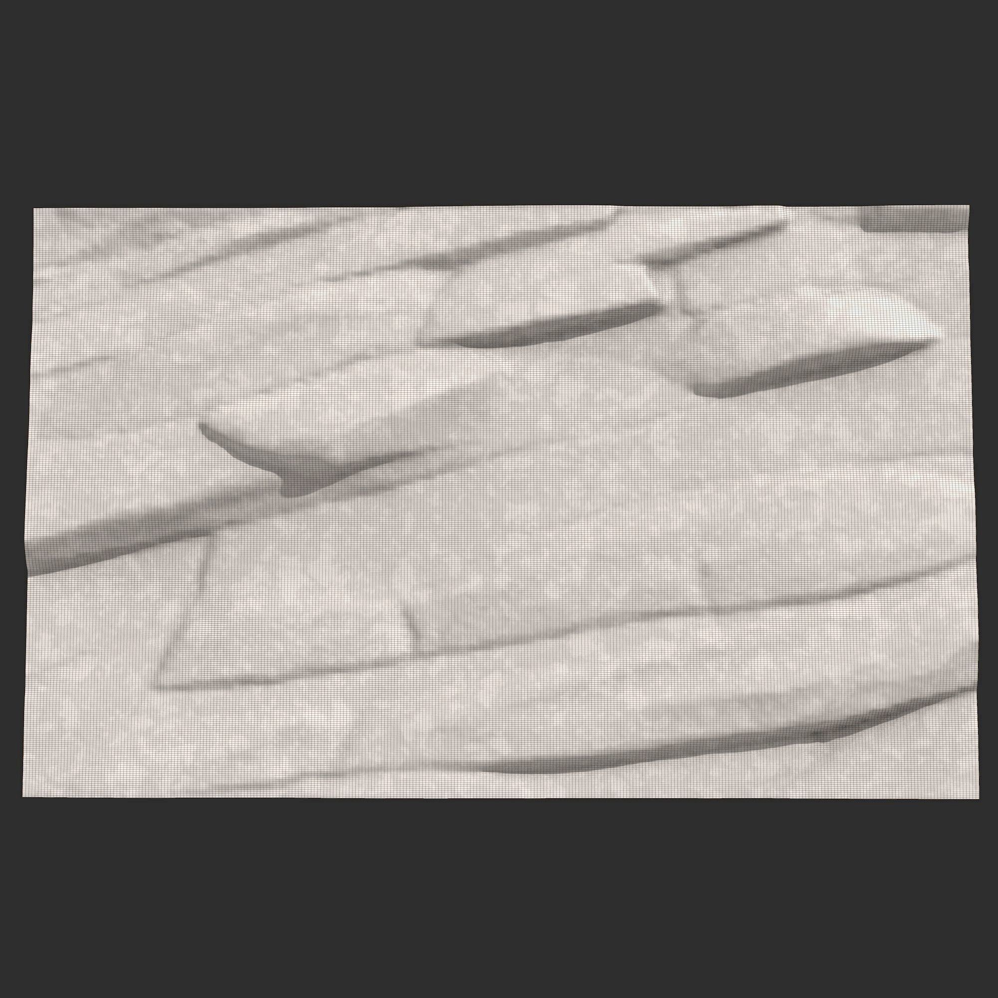 Stone Wall R7 3D print model_5