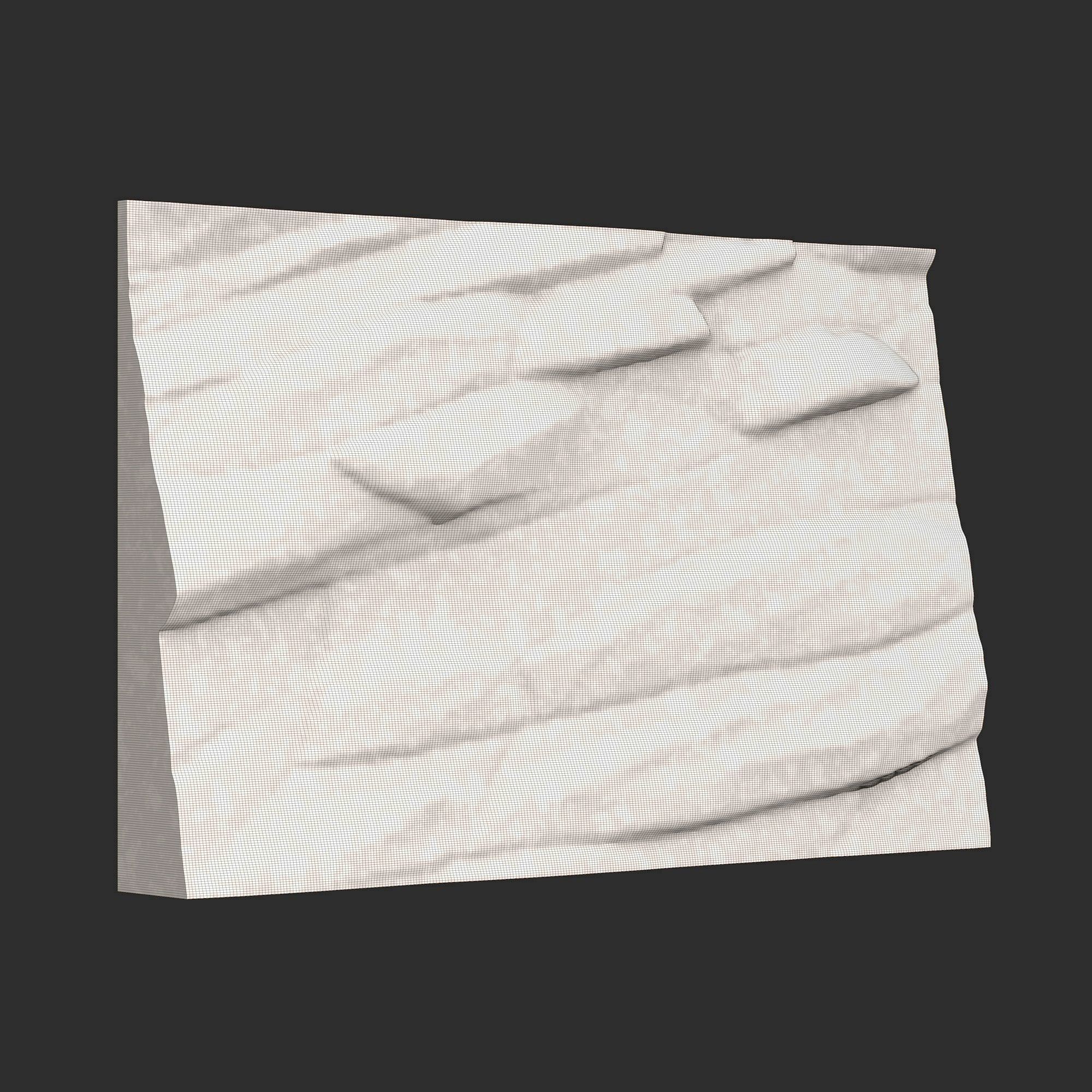 Stone Wall R7 3D print model_6