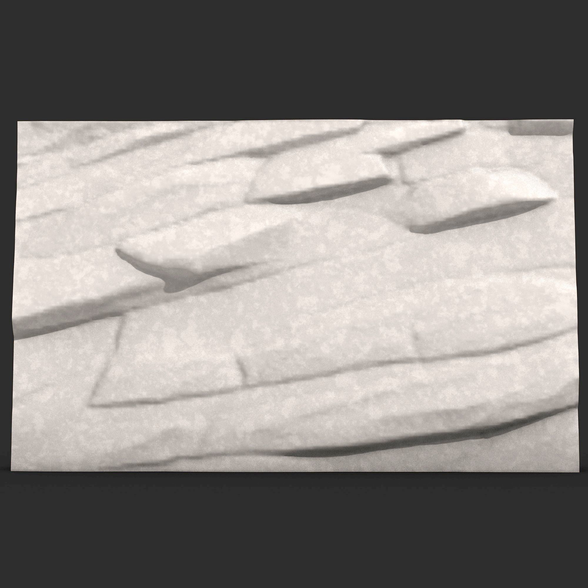 Stone Wall R7 3D print model_1