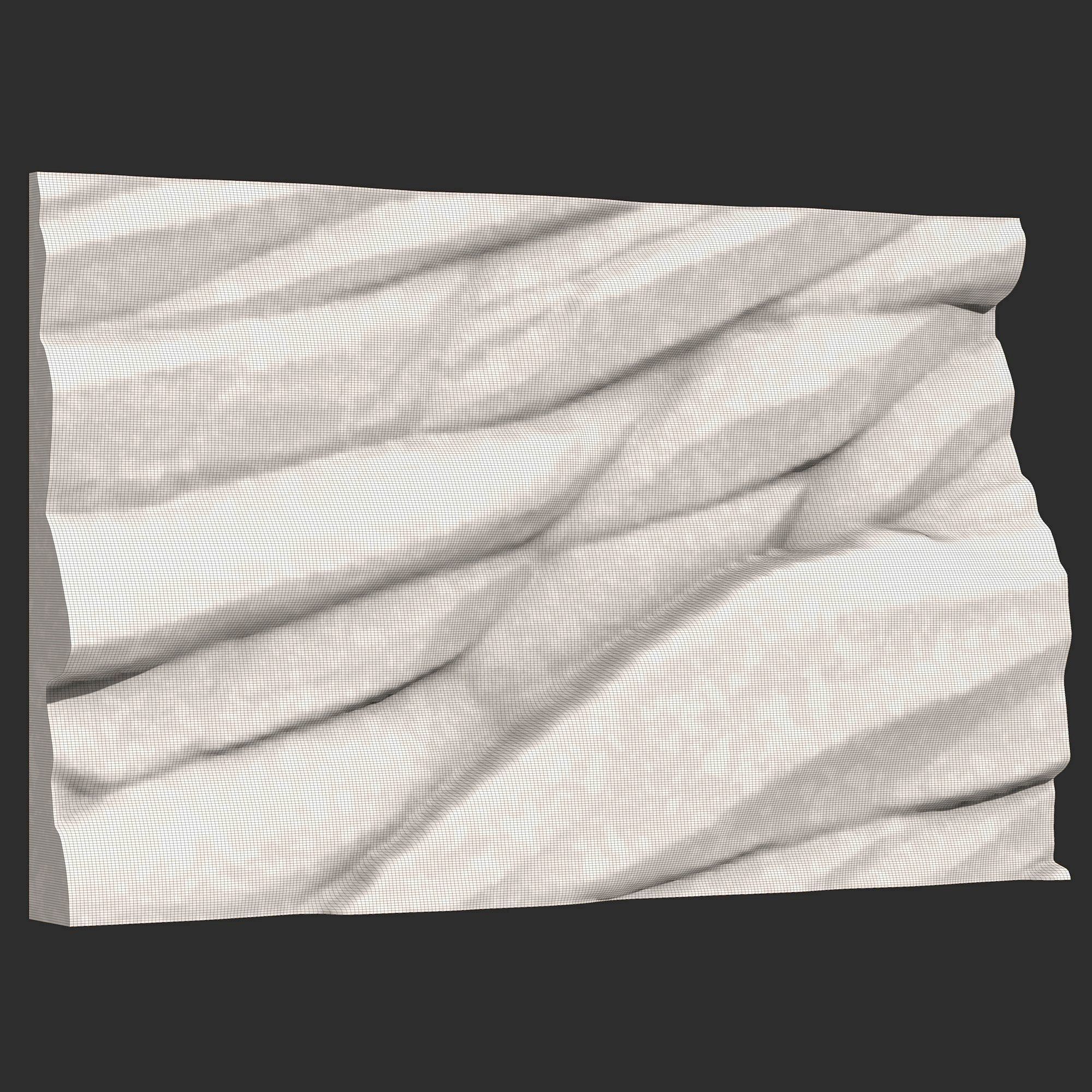 Stone Wall R5 3D print model_6