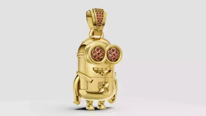 Toys Gold Pendant 3D Printable Model