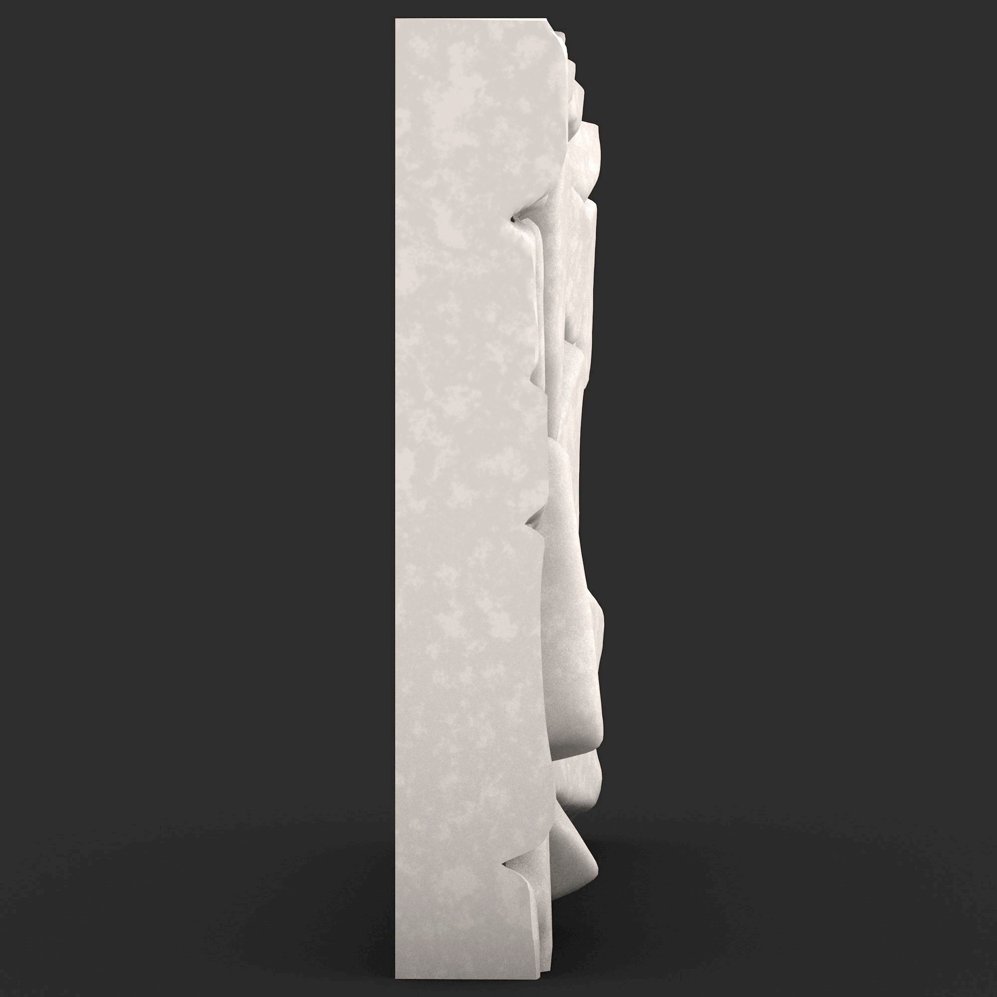 Stone Wall R43 3D print model_1