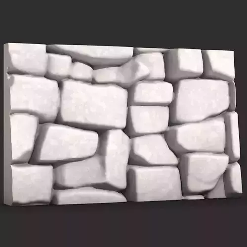 Stone Wall R41 3D print model