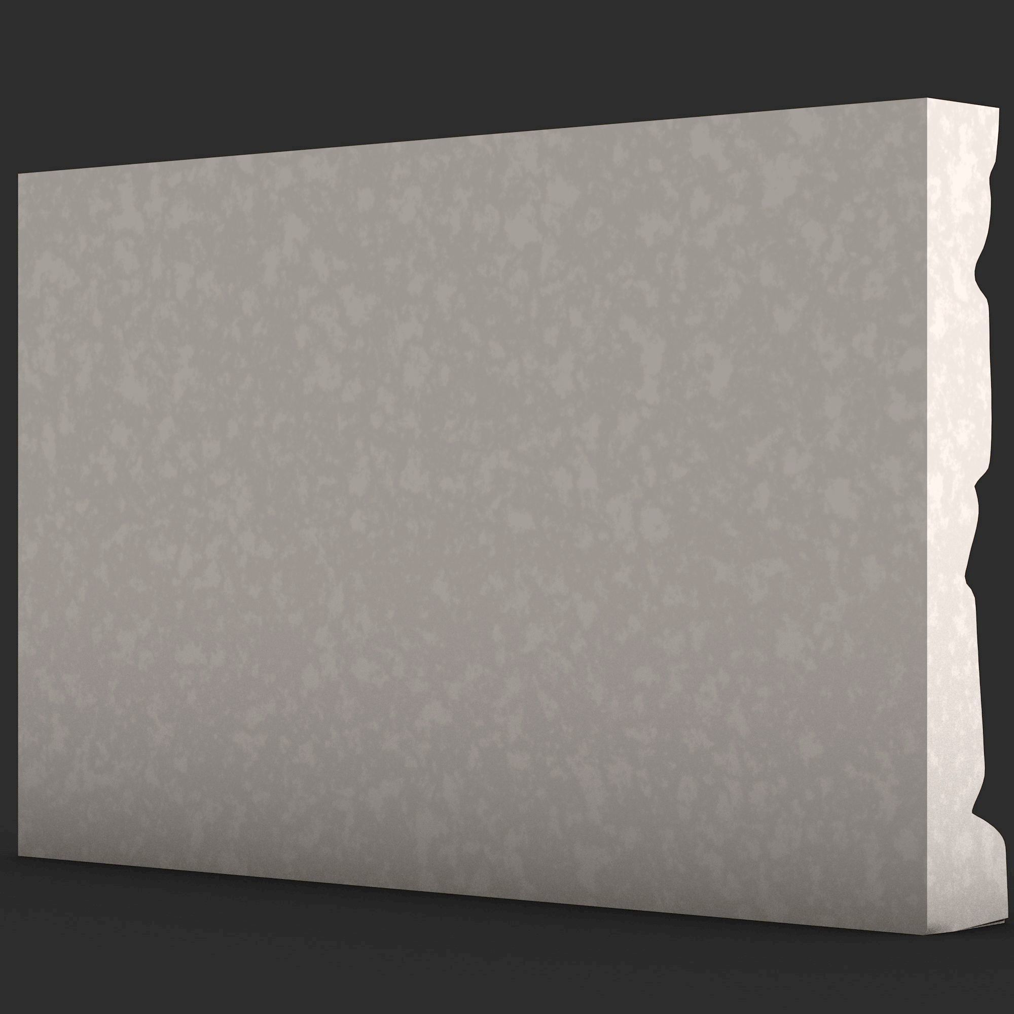 Stone Wall R40 3D print model_3