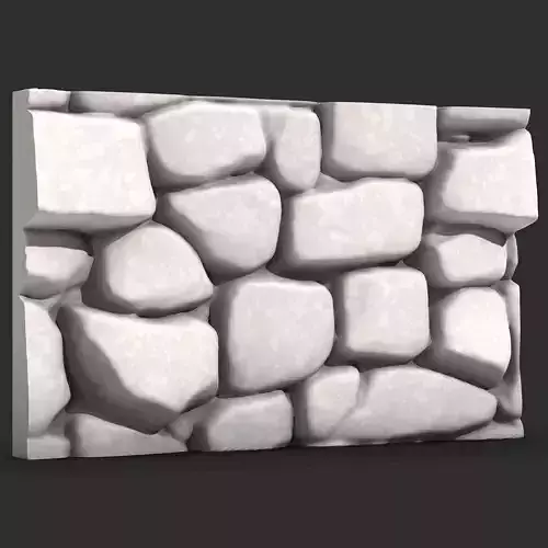 Stone Wall R39 3D print model