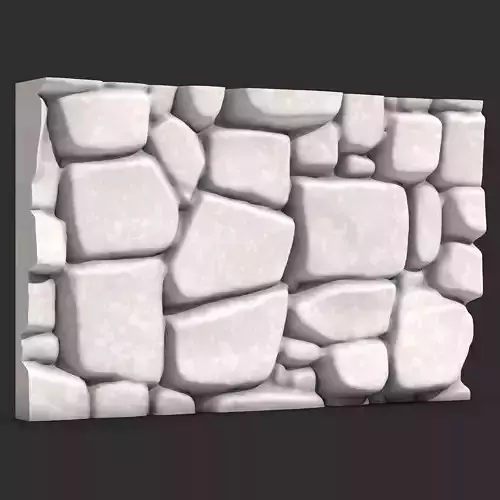 Stone Wall R37 3D print model