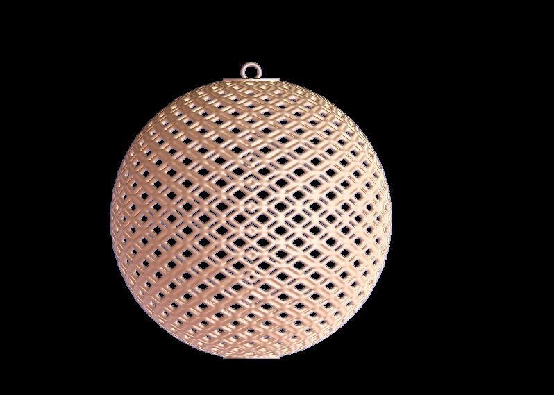Ornament Ball Decoration 3D print model_4