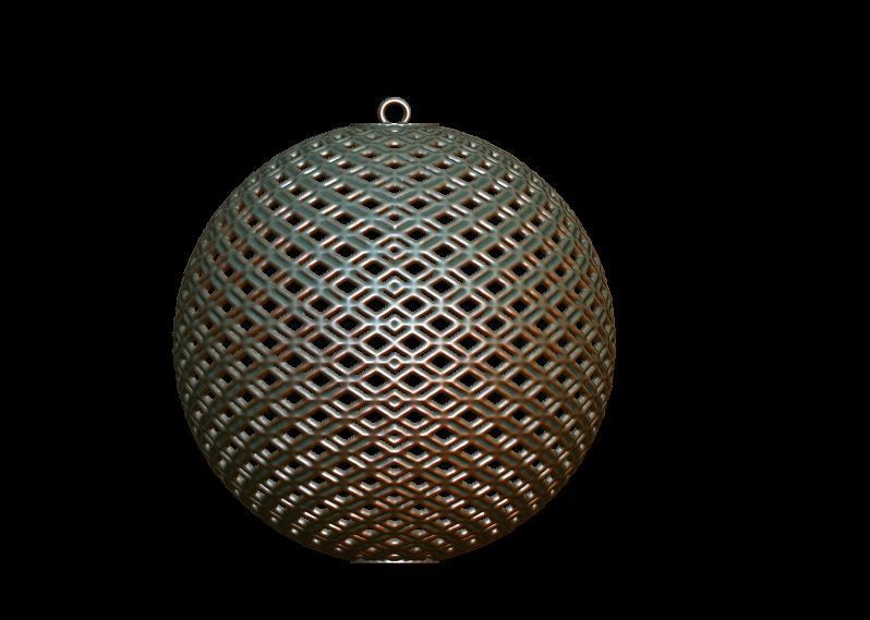 Ornament Ball Decoration 3D print model_10