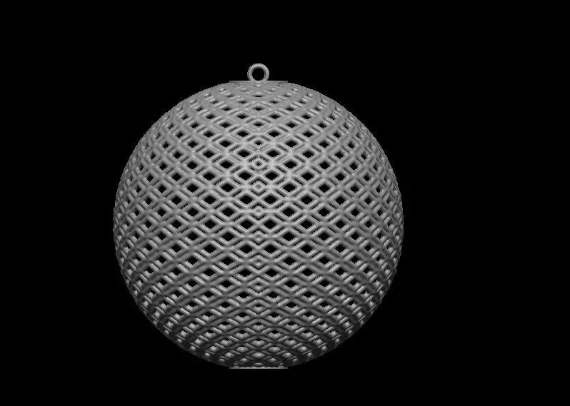 Ornament Ball Decoration 3D print model_0