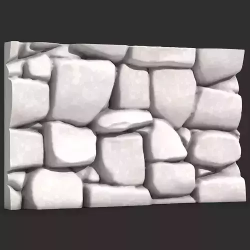 Stone Wall R28 3D print model