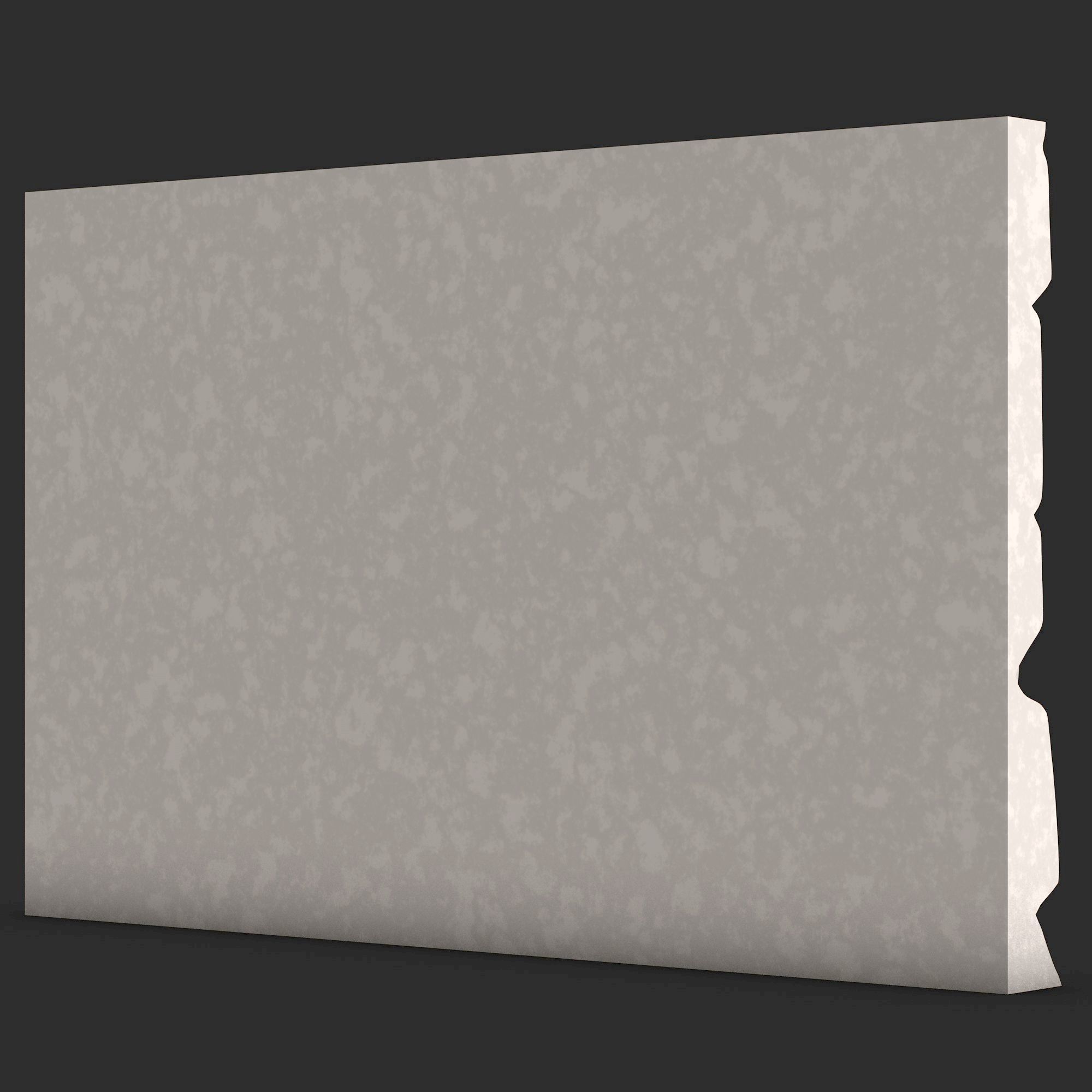 Stone Wall R27 3D print model_3