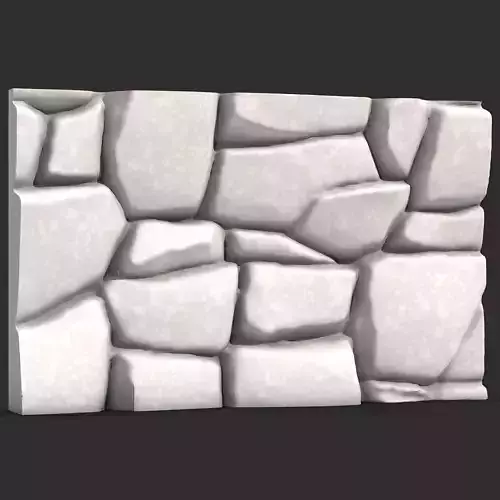 Stone Wall R26 3D print model