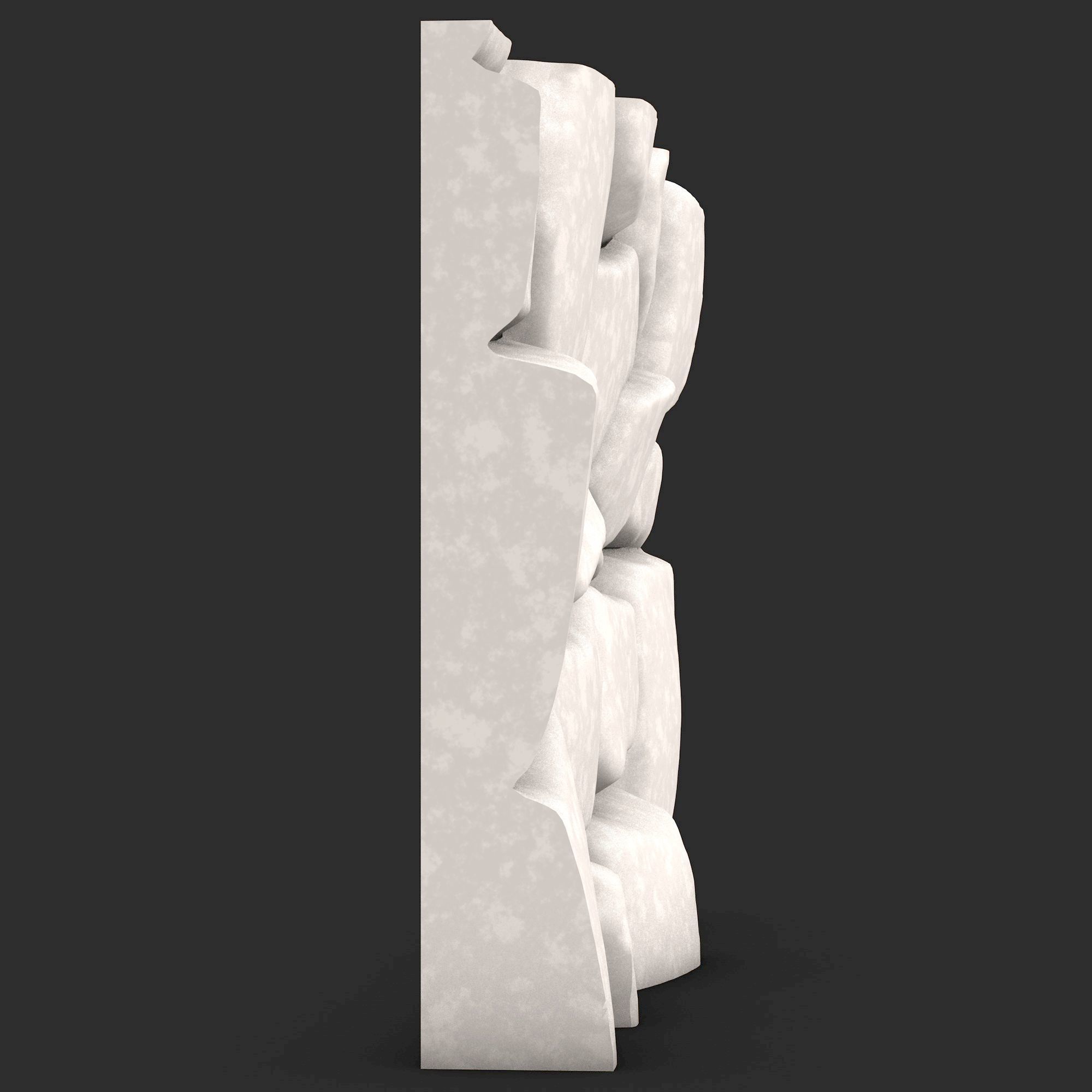 Stone Wall R26 3D print model_2