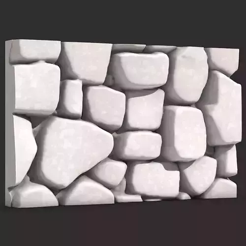 Stone Wall R23 3D print model