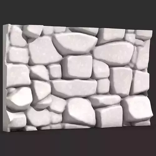 Stone Wall R18 3D print model
