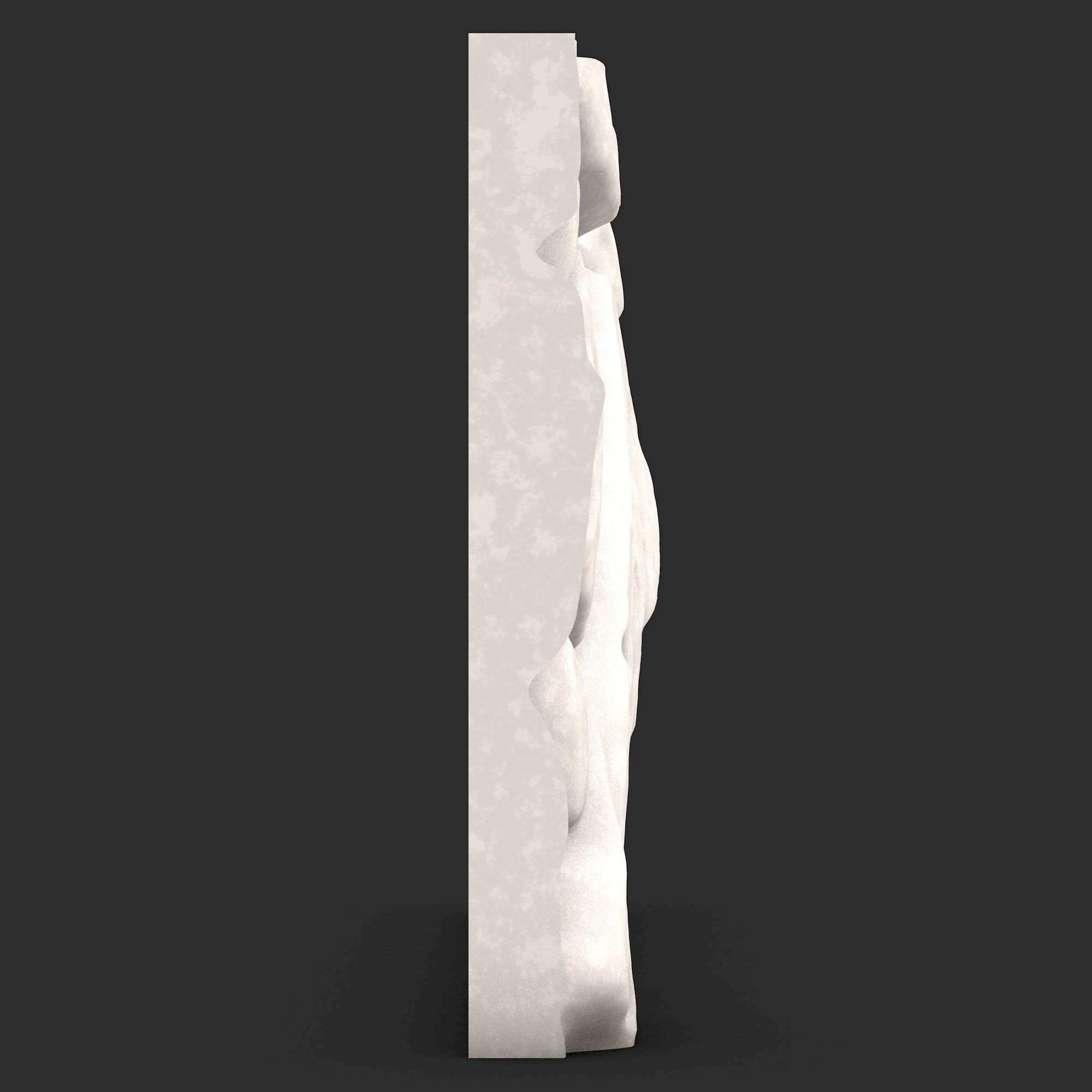 Stone Wall R16 3D print model_3