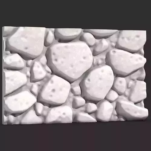 Stone Wall R15 3D print model