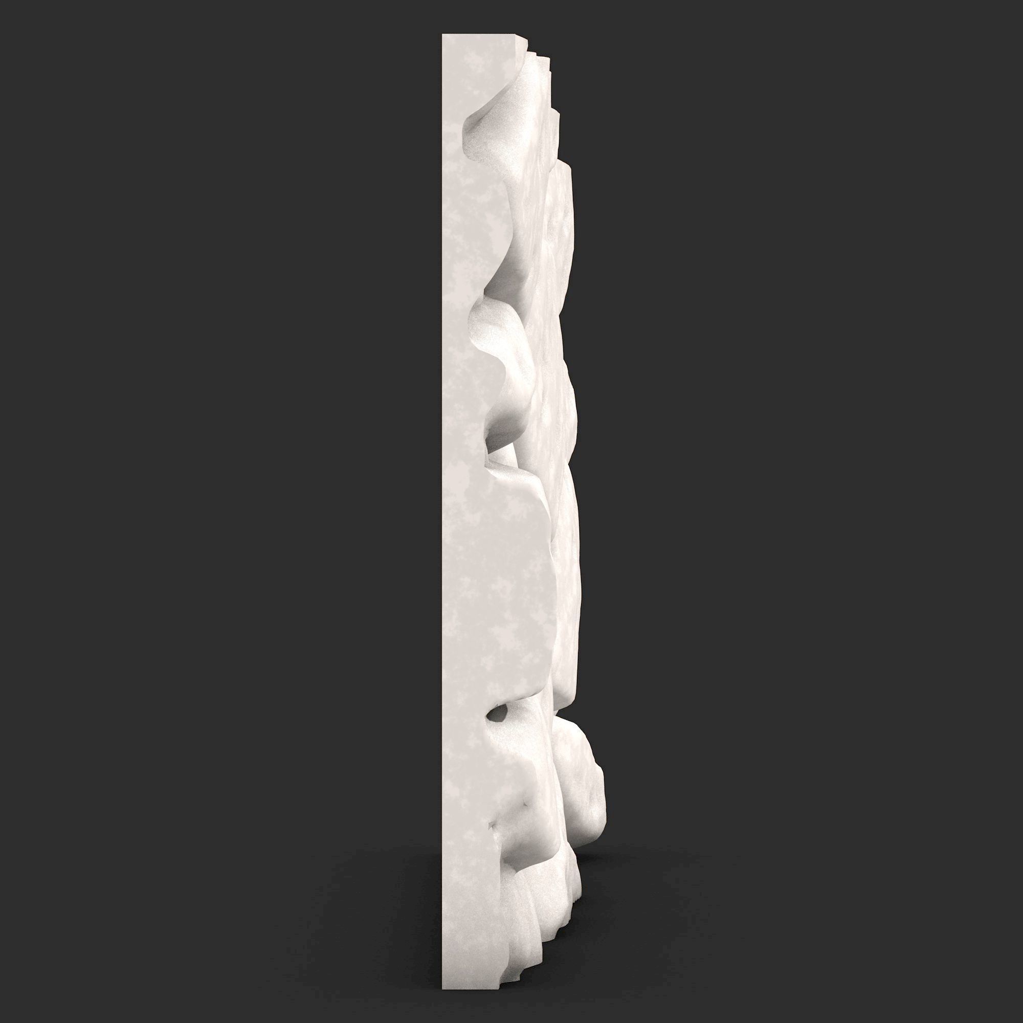 Stone Wall R15 3D print model_2