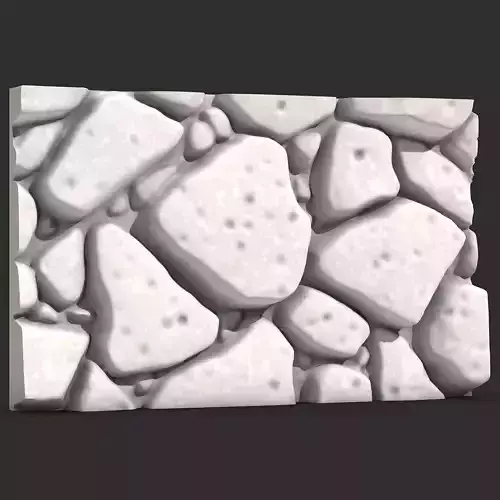 Stone Wall R14 3D print model