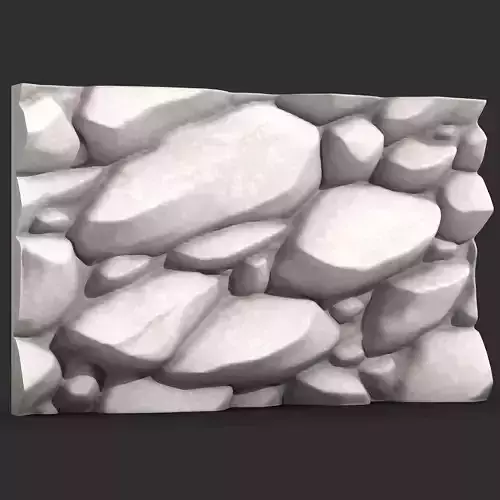 Stone Wall R11 3D print model