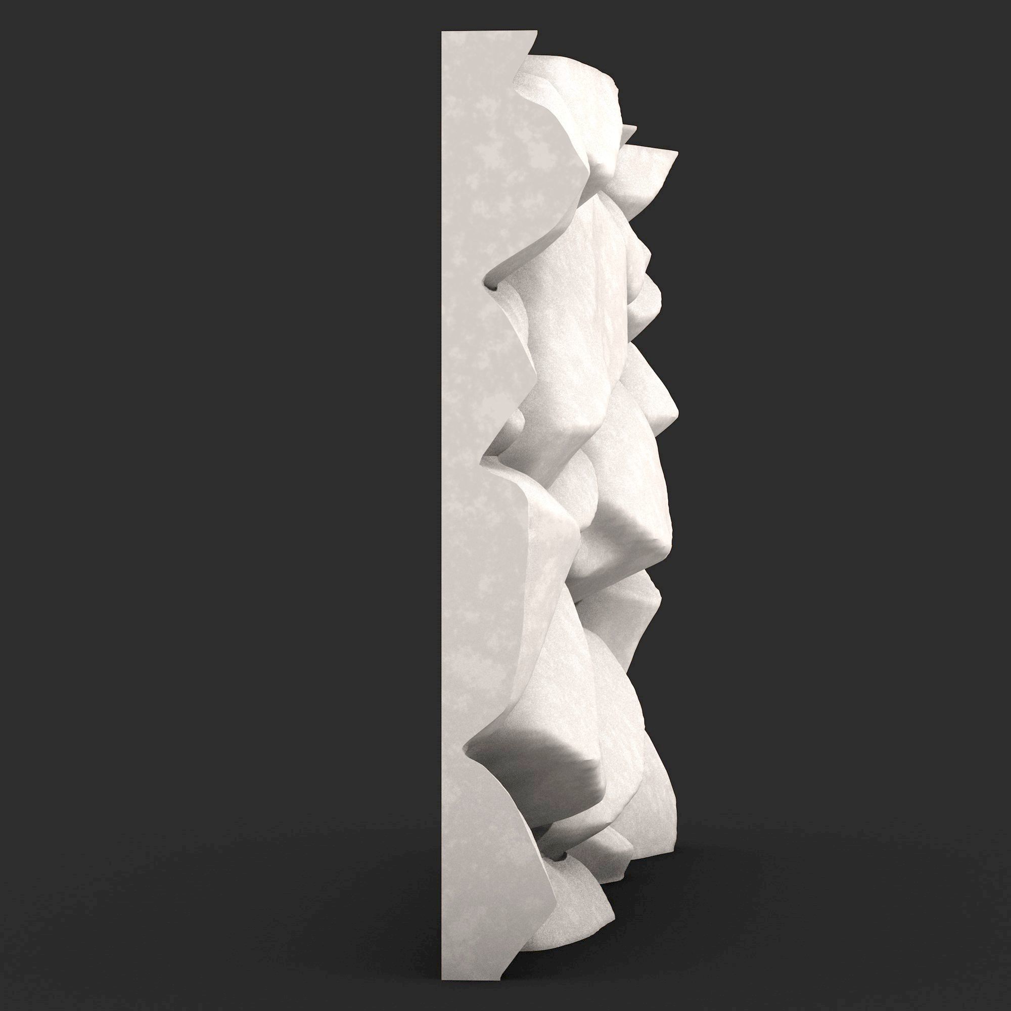 Stone Wall R11 3D print model_2