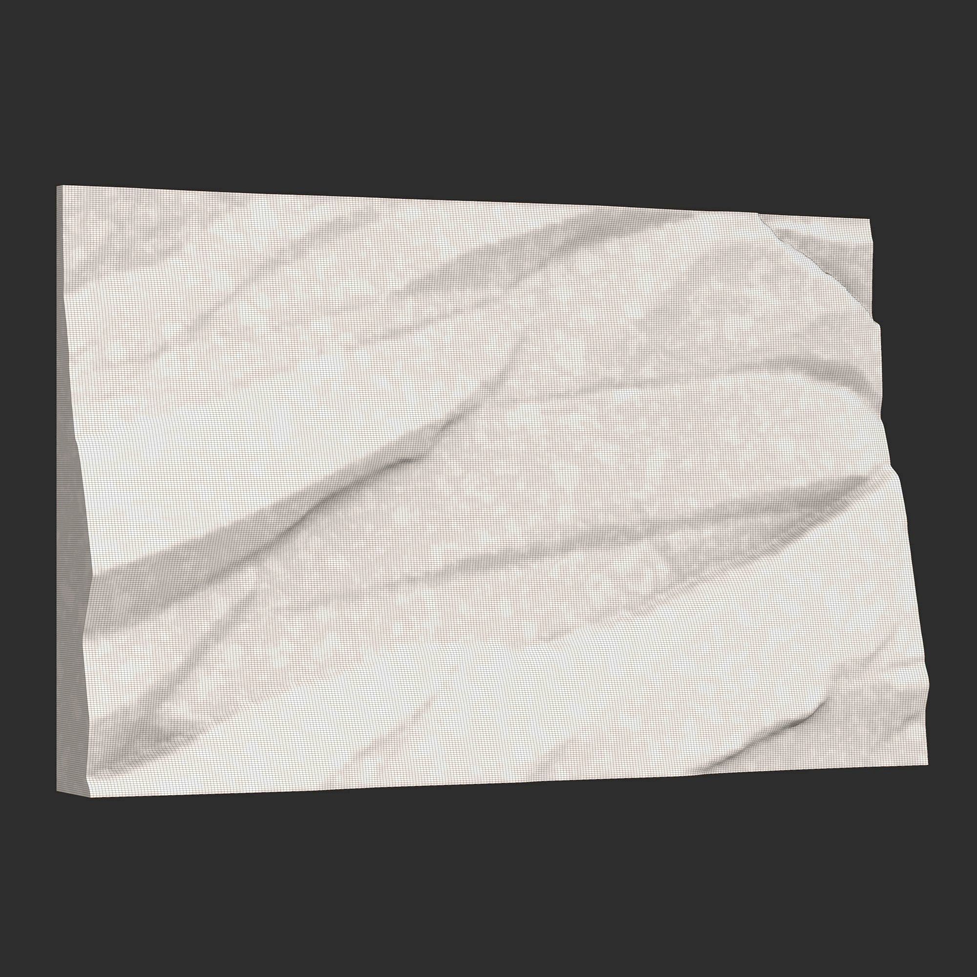 Stone Wall R10 3D print model_6