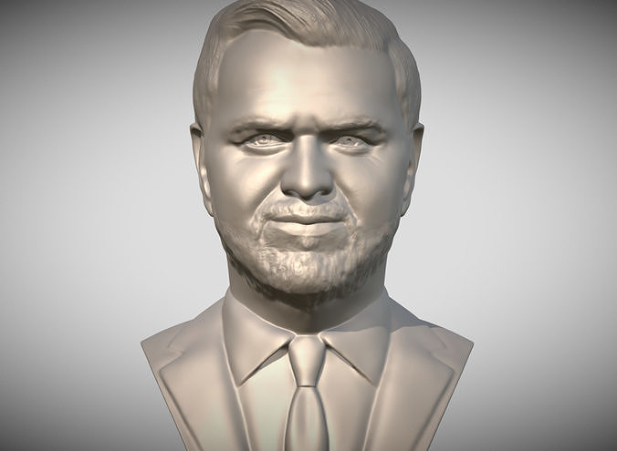 JD Vance bust for 3D printing 3D print model