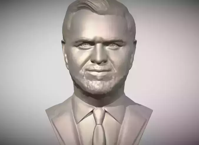 JD Vance bust for 3D printing